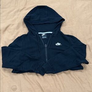 Nike MEDIUM BLACK Zip-Up Hoodie